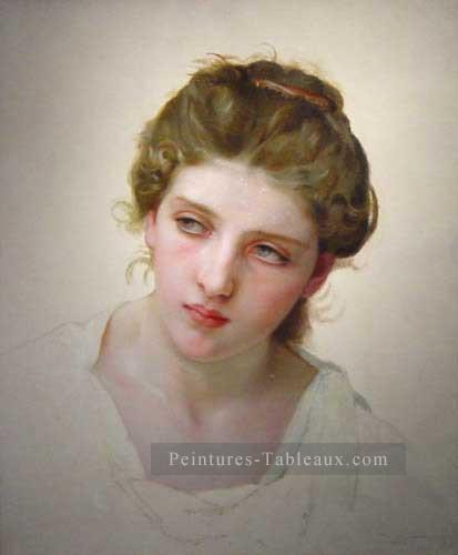 Etude Femme Blondede 1898 réalisme William Adolphe Bouguereau Peintures à l'huile